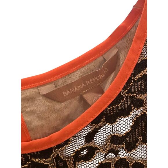 Banana Republic Black Lace Overlay Tank – NWT Size 2P (Petite) - Picture 3 of 5